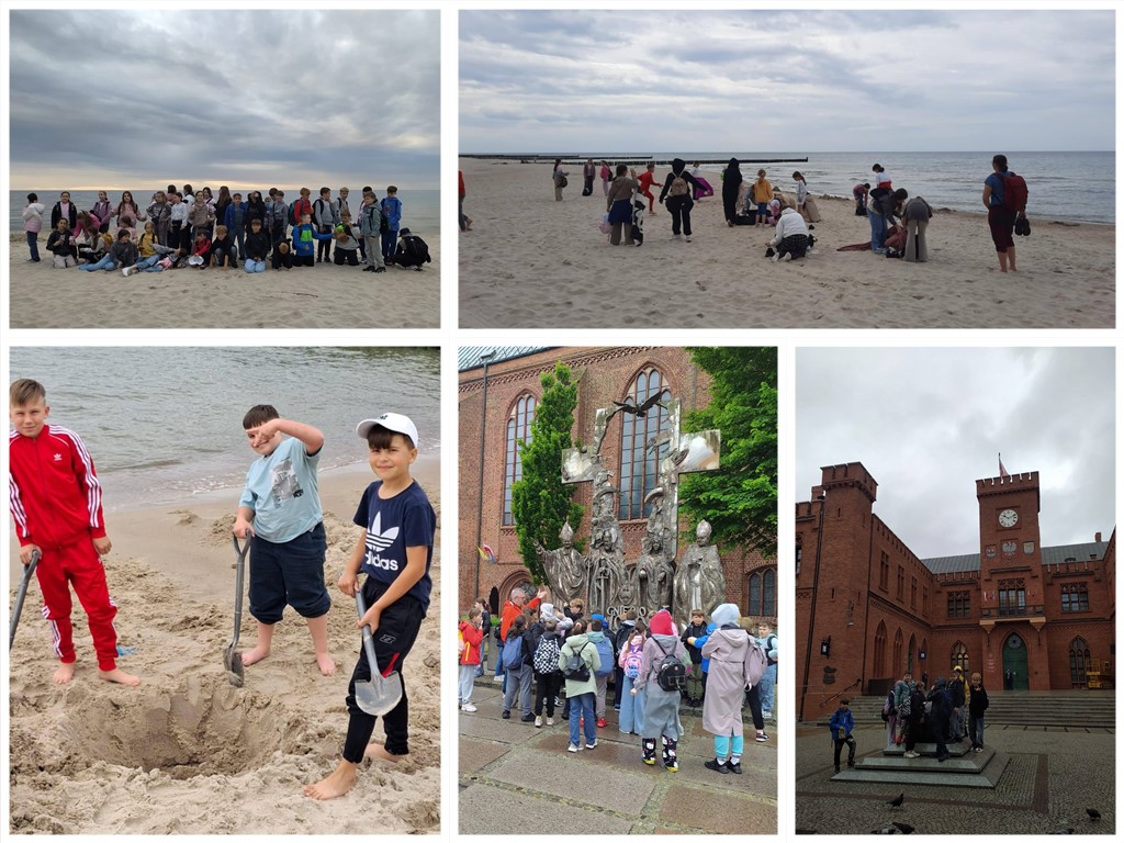 Nadmorskie przygody czwartoklasistów