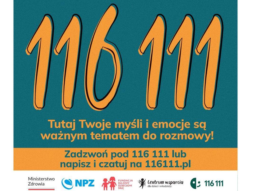 Telefon zaufania dla dzieci i młodzieży