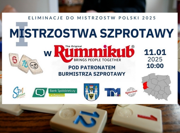 I Mistrzostwa Szprotawy w Rummikub