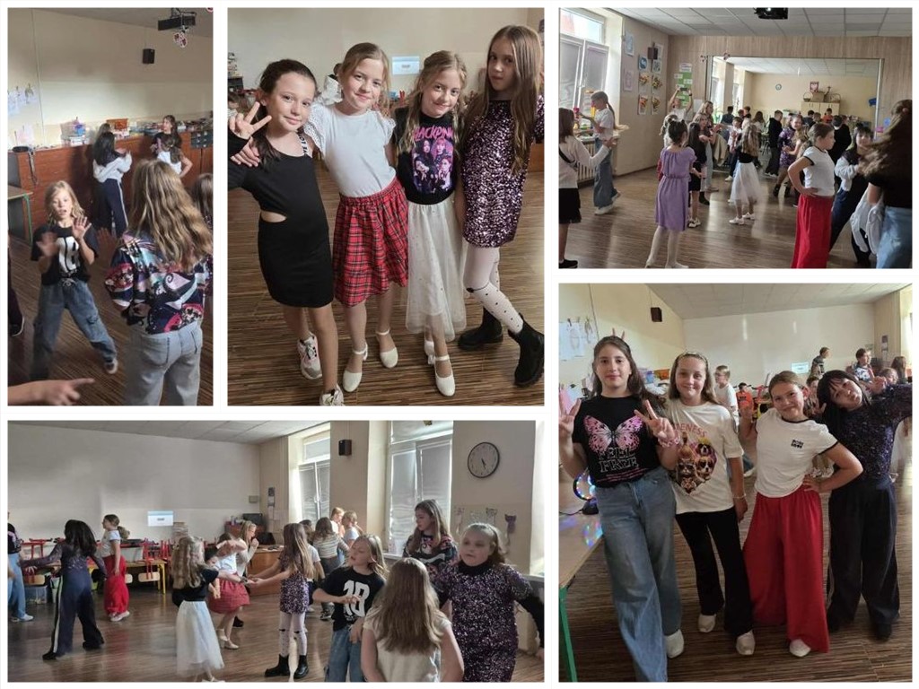 Czwartoklasiści na parkiecie