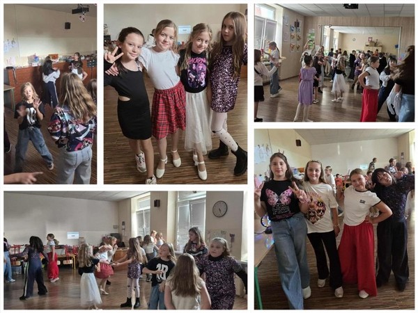 Czwartoklasiści na parkiecie