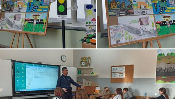 Prace nagrodzone w konkursie o bezpieczeństwie