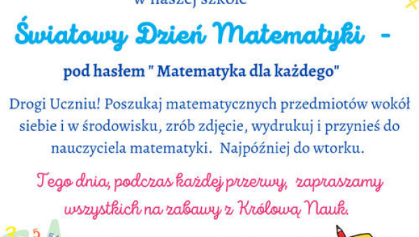 Matematyka dla każdego! Wytrop i upoluj!