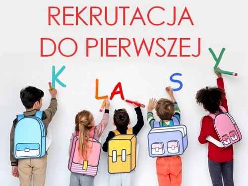 Grafika o rekrutacji do pierwszej klasy