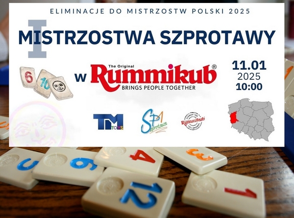 I Mistrzostwa Szprotawy w Rummikub