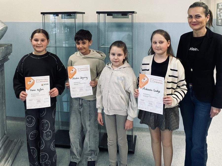 Wyśpiewali awans do etapu powiatowego PRO-ARTE